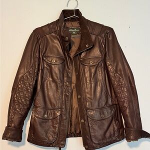 Eddie Bauer leather jacket